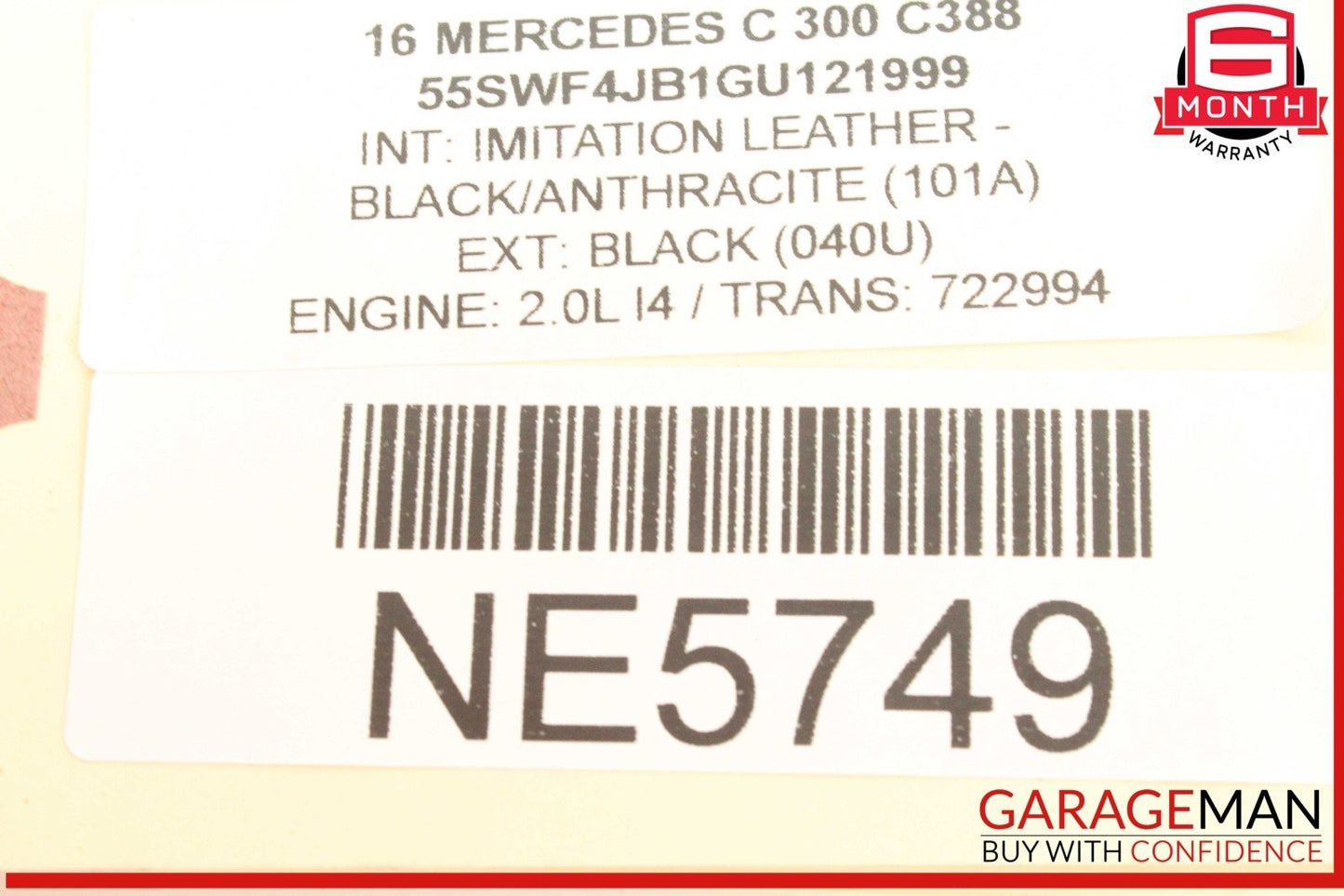 12-20 Mercedes W205 C300 Communication Control Module Unit 2539004400 OEM