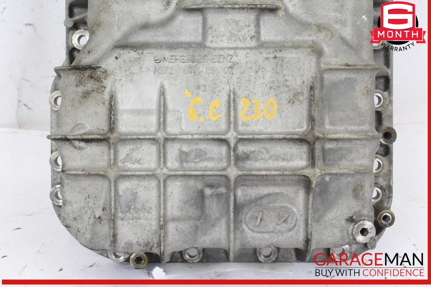 05-11 Mercedes W203 C230 Sport Engine Upper Oil Sump Baffle Pan 2720140802 OEM