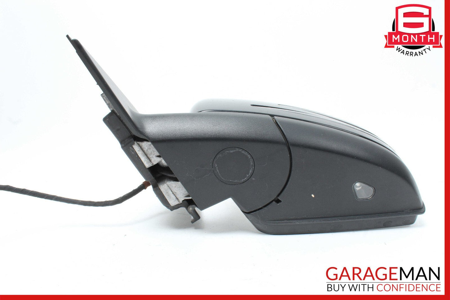 12-14 Mercedes W204 C250 C300 Front Left Side Mirror Door Rear View Black OEM