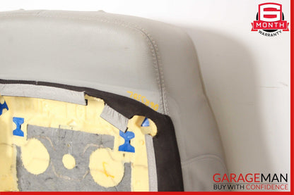 06-10 Mercedes W251 R350 R500 Front Left Side Top Upper Seat Cushion Cover Gray