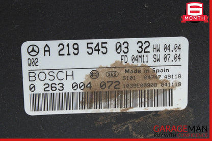 06-08 Mercedes W219 CLS500 CLS550 Parktronic Control Module PDC 2195450332 OEM