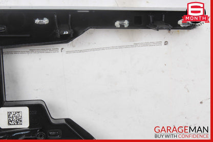 12-19 Mercedes X166 GL450 ML400 GLS550 Center Console Bezel Trim Black OEM