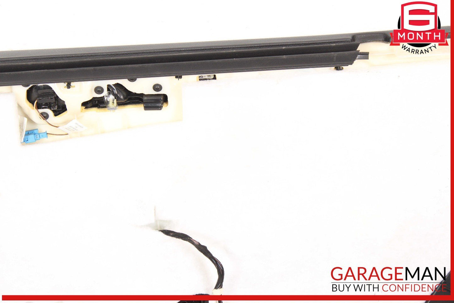 13-16 Mercedes X166 GL550 GL350 Interior Door Panel Rear Left Side Black OEM