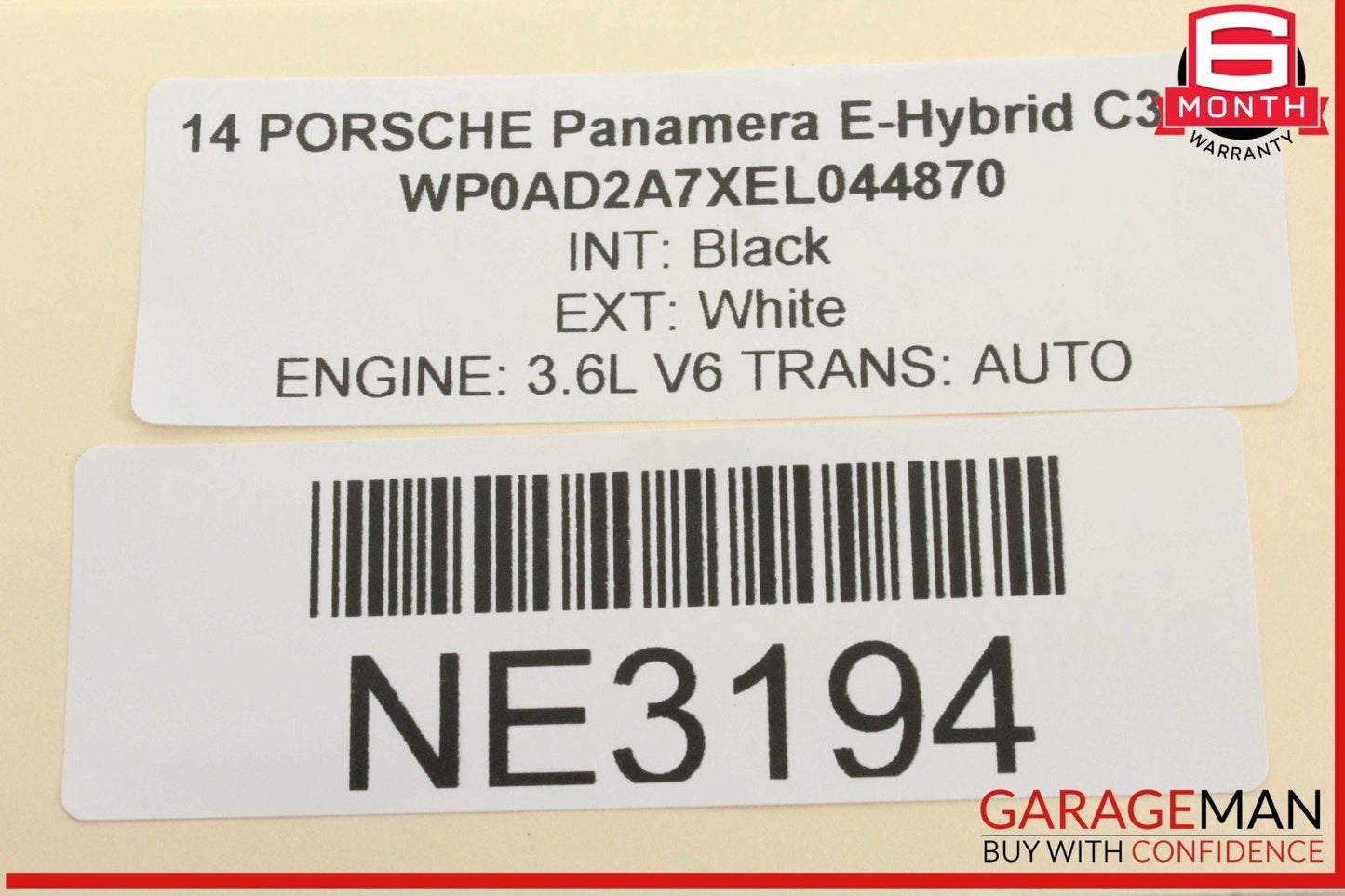 10-16 Porsche Panamera 970 E-Hybrid Engine Bay Fuse Relay Junction Box OEM