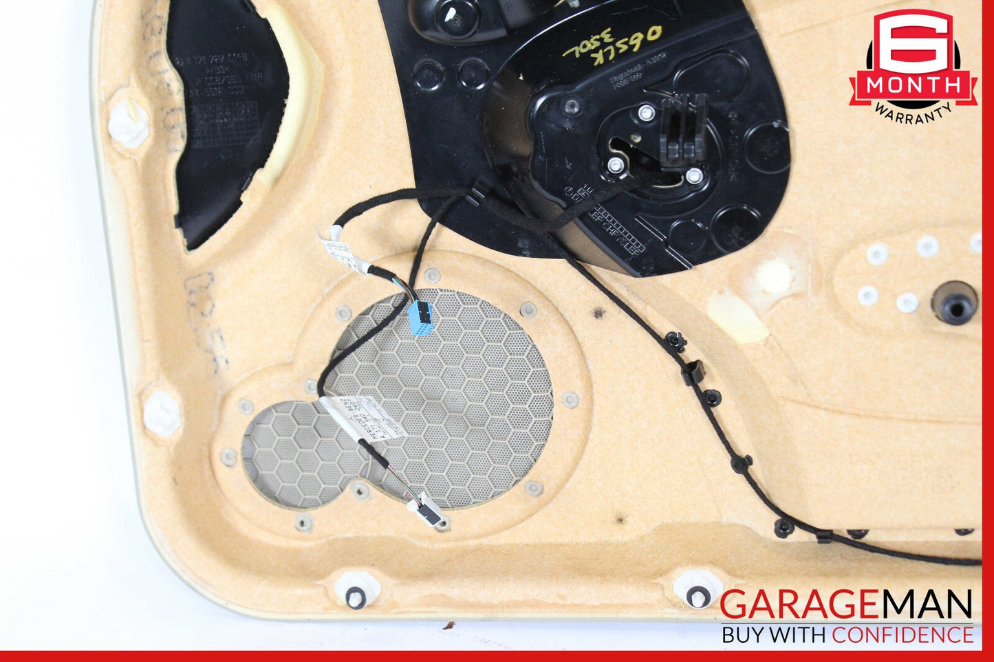 05-11 Mercedes R171 SLK300 Front Left Side Interior Door Panel Cover Assembly