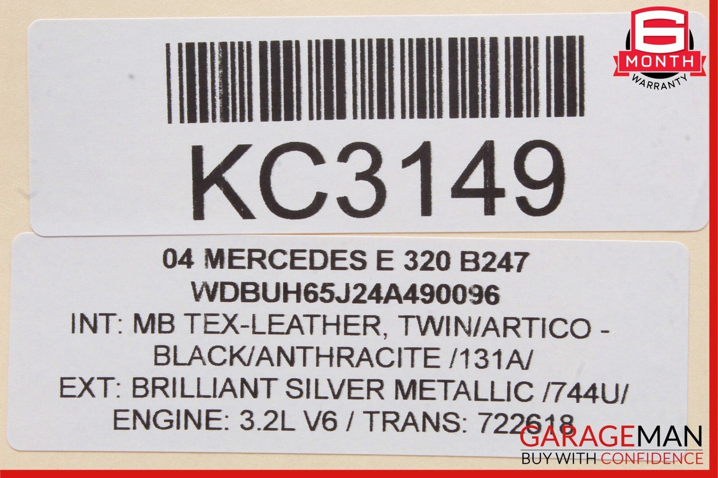 03-06 Mercedes W211 E320 Communication Voice Control Module 2118206285 OEM