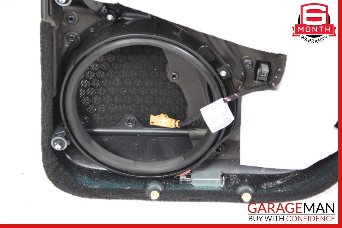 03-10 Porsche Cayenne 955 957 Rear Left Interior Door Panel Trim Cover Black