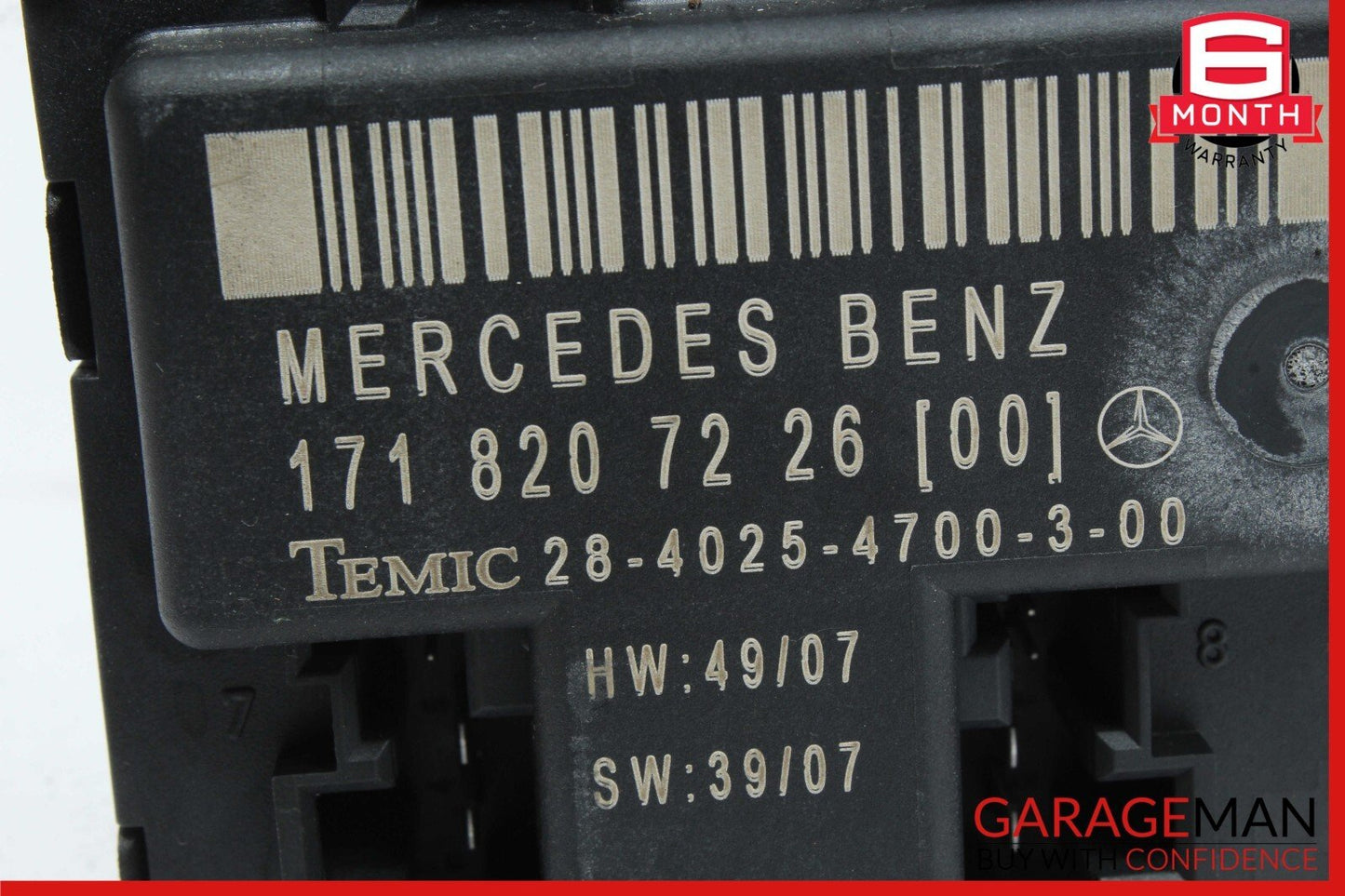 09-11 Mercedes R171 SLK350 SLK55 AMG Front Right Side Door Control Module