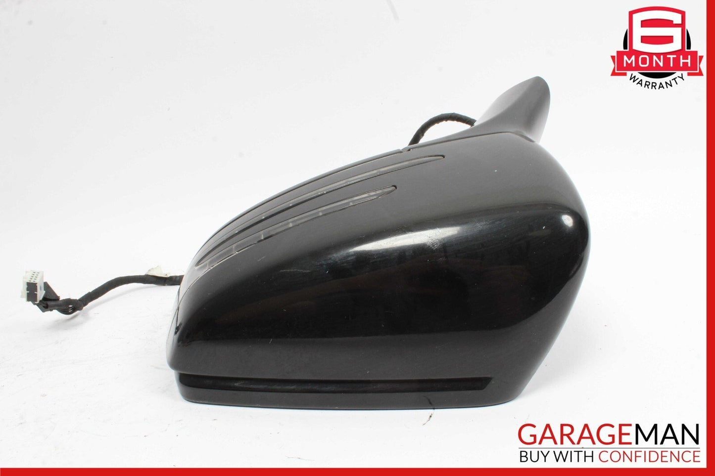 12-18 Mercedes W218 CLS500 Front Left Side Rear View Door Mirror w/ Blind Spot
