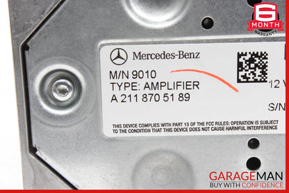 05-18 Mercedes X204 GLK350 CLS550 R350 Subwoofer Amp Amplifier Harman Becker OEM
