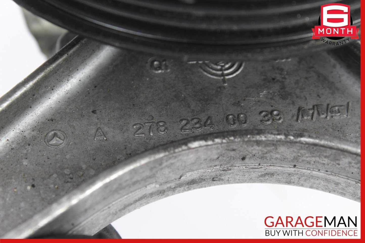 11-20 Mercedes W216 CL550 CLS550 V-Belt Tensioner Pulley Mount 2782340039