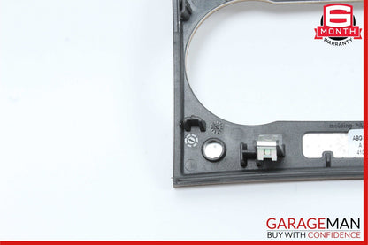 08-14 Mercedes W204 C300 C350 AC A/C Climate Control Switch Trim Bezel Wood OEM