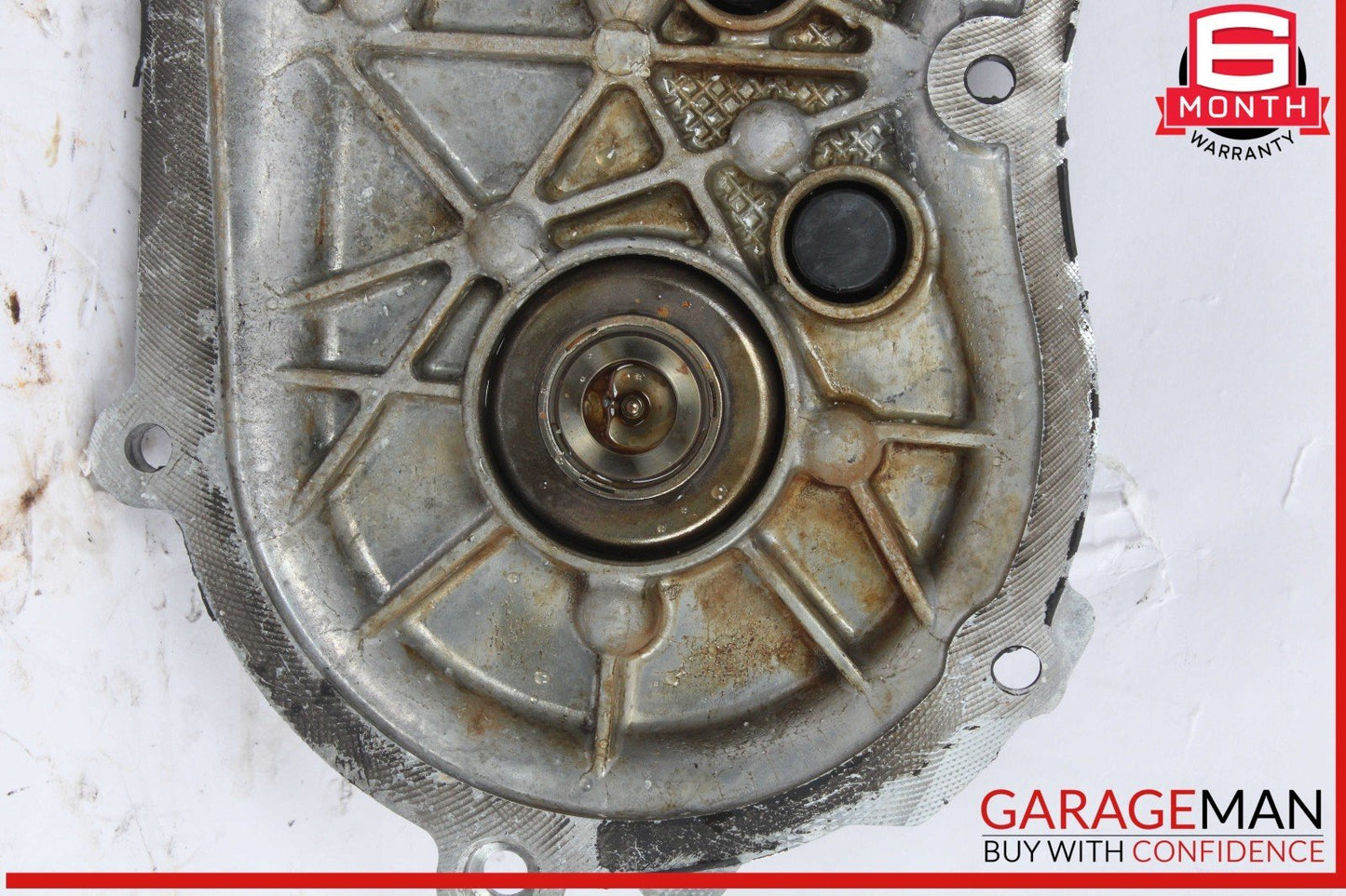 05-13 Mercedes X164 GL450 Front Right Side Engine Timing Chain Cover Plate OEM