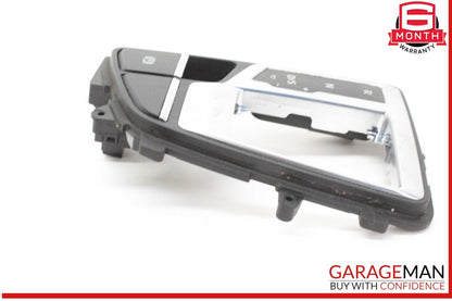 17-19 Audi Q7 Gear Shift Shifter Trim Cover Panel w/ Parking Brake Switch OEM
