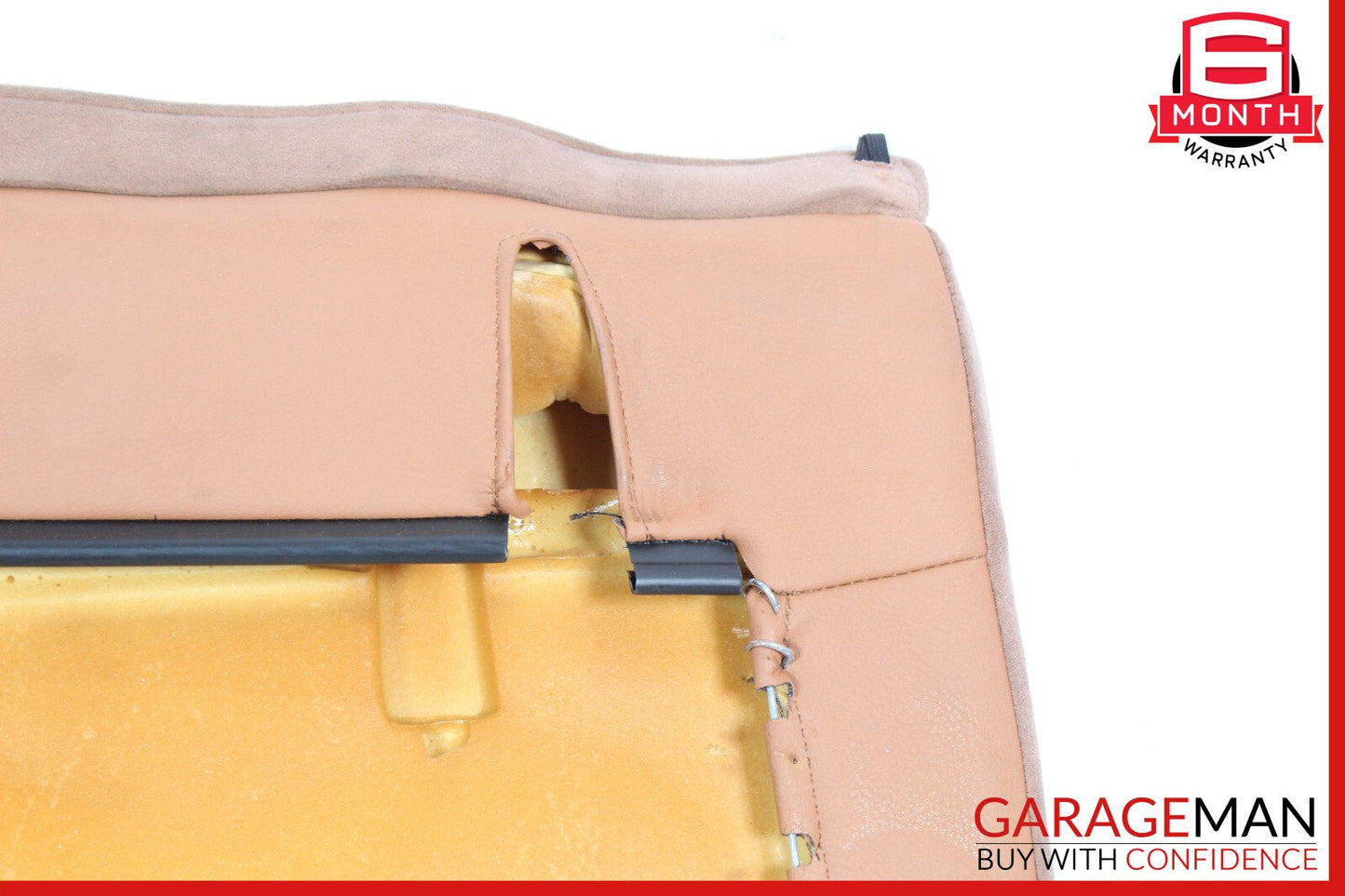 03-08 Maserati Quattroporte M139 Rear Left Recline Seat Cushion Top Upper OEM