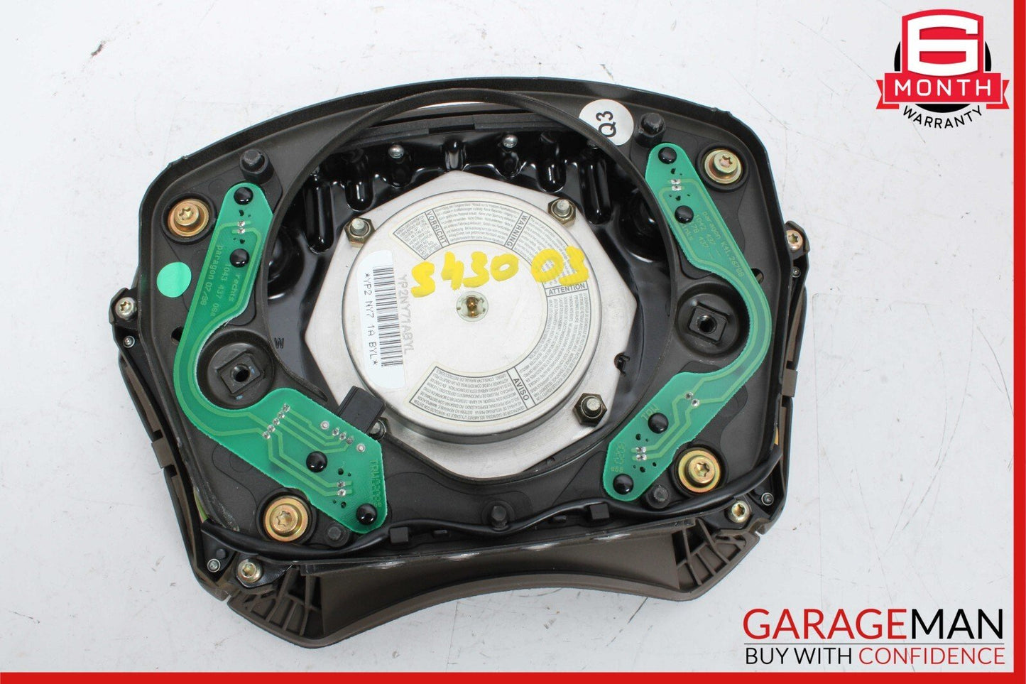 00-06 Mercedes W220 S430 S55 CL55 AMG Steering Wheel Air Bag Airbag SRS Java OEM