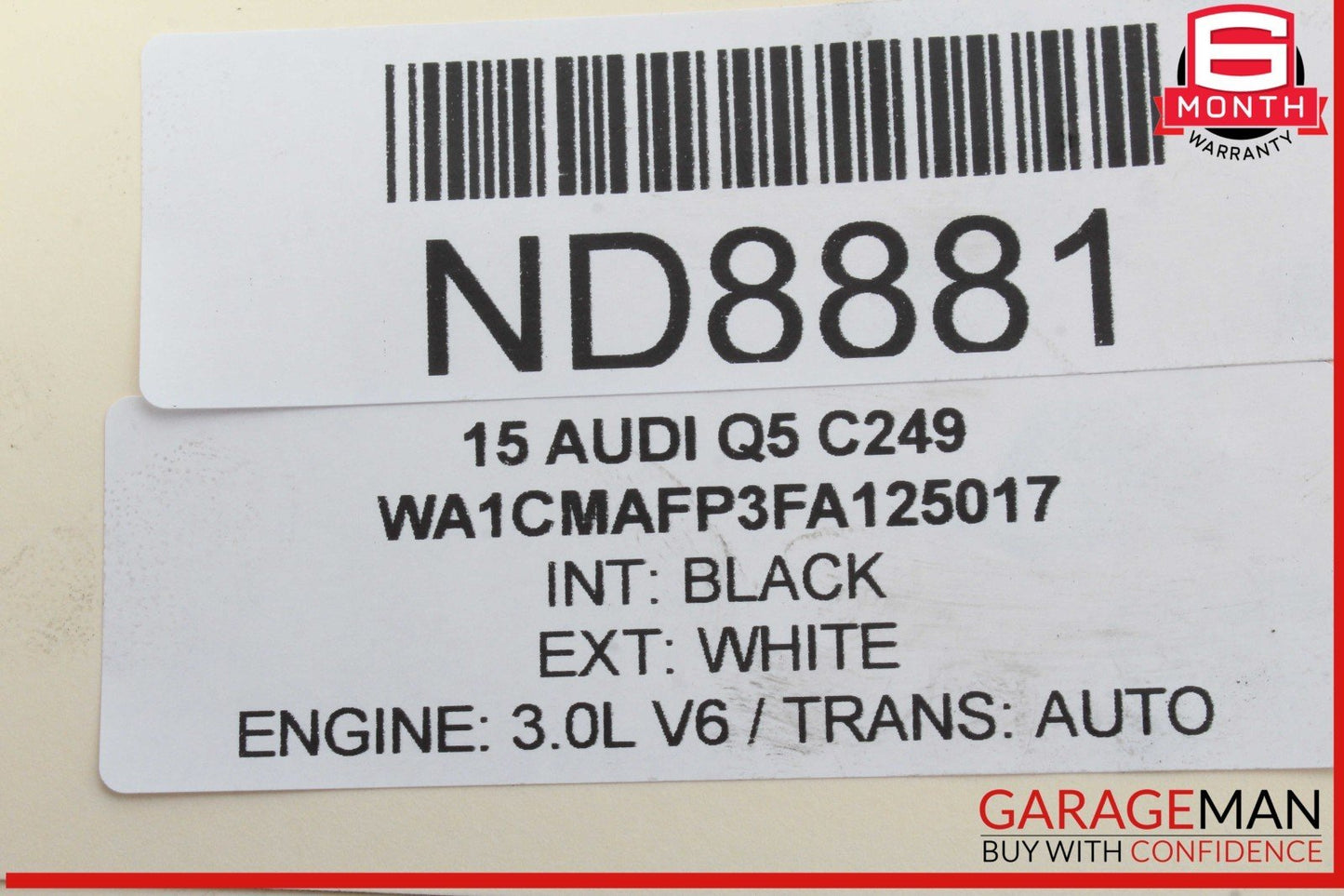 13-17 Audi Q5 Alternator Generator Hitachi 14V 180A 059903018R OEM