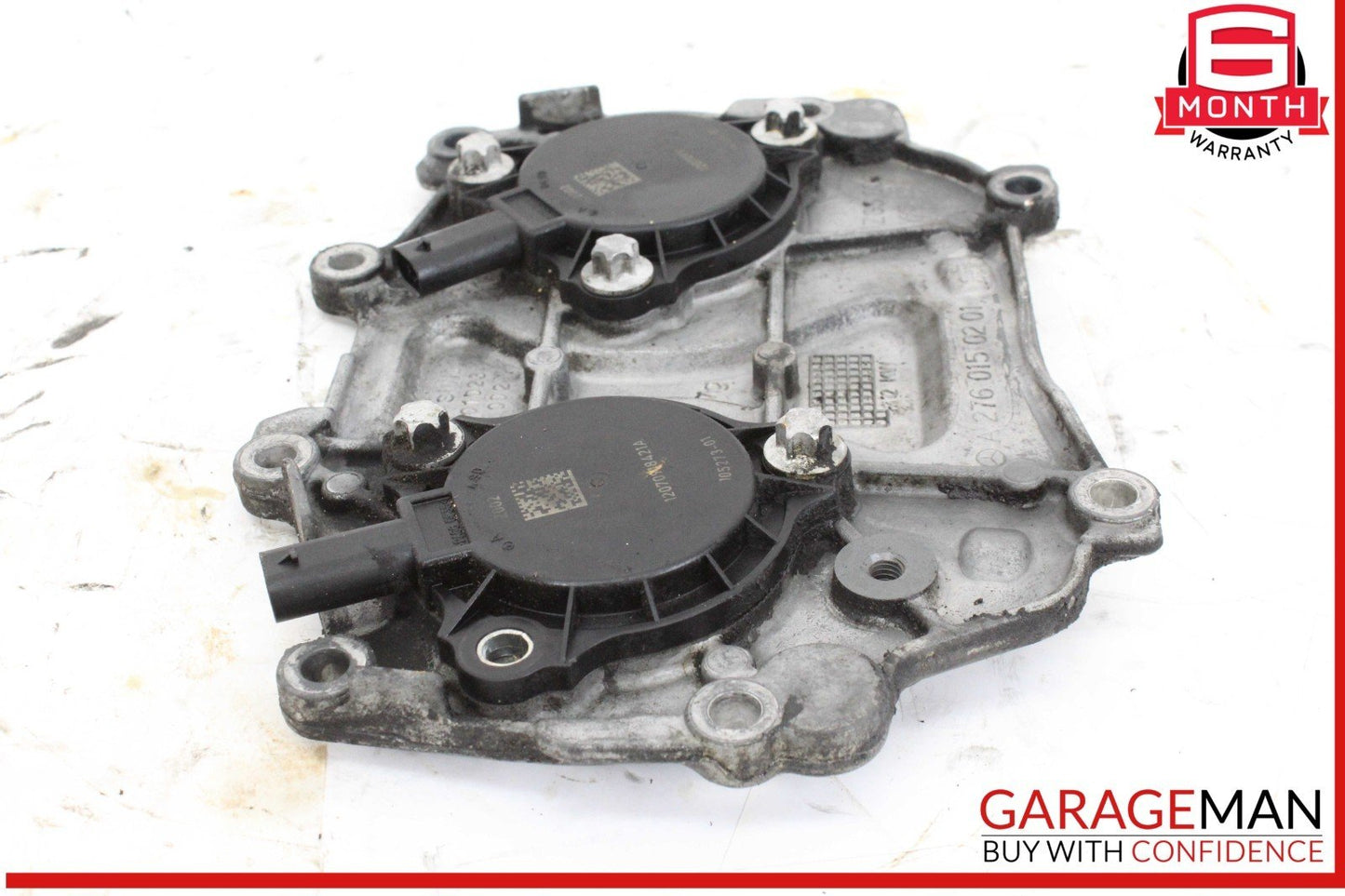12-18 Mercedes W221 S550 Front Right or Left Engine Timing Chain Cover Plate OEM