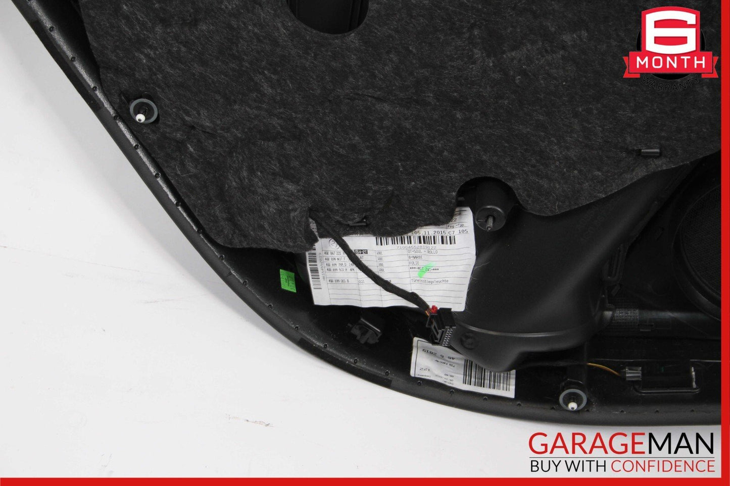 12-15 Audi A6 Rear Right Passenger Side Interior Door Trim Panel Cover Assembly