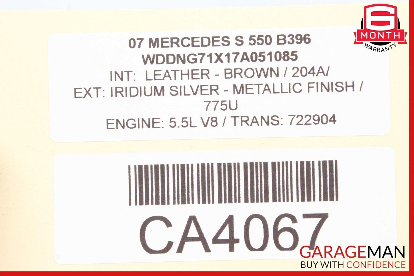 07-14 Mercedes W221 S550 S600 CL550 Headlight Head Light Switch Controller OEM