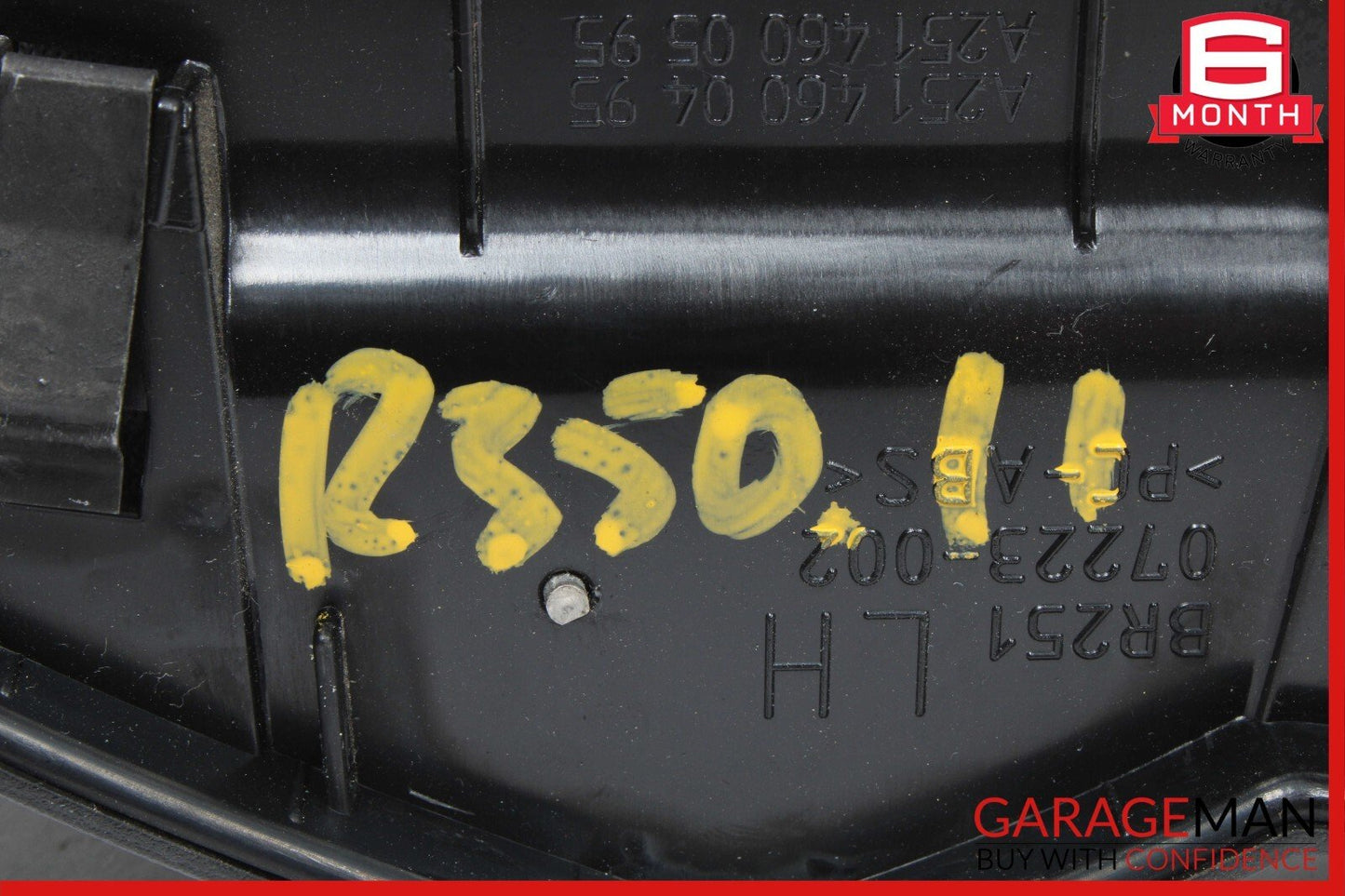 06-13 Mercedes W251 R350 R500 ML350 GL450 Steering Column Cover Trim Black OEM