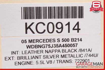 Mercedes SL500 SLK280 CL500 E320 CLK500 S500 Anti Theft Alarm Module Unit
