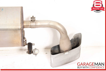17-19 Audi Q7 Rear Exhaust Muffler w/ Tips OEM