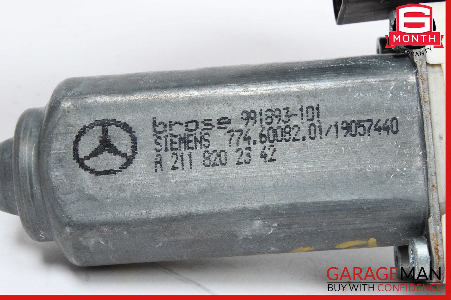 03-09 Mercedes W211 E350 E550 Rear Left Driver Side Window Regulator Motor OEM