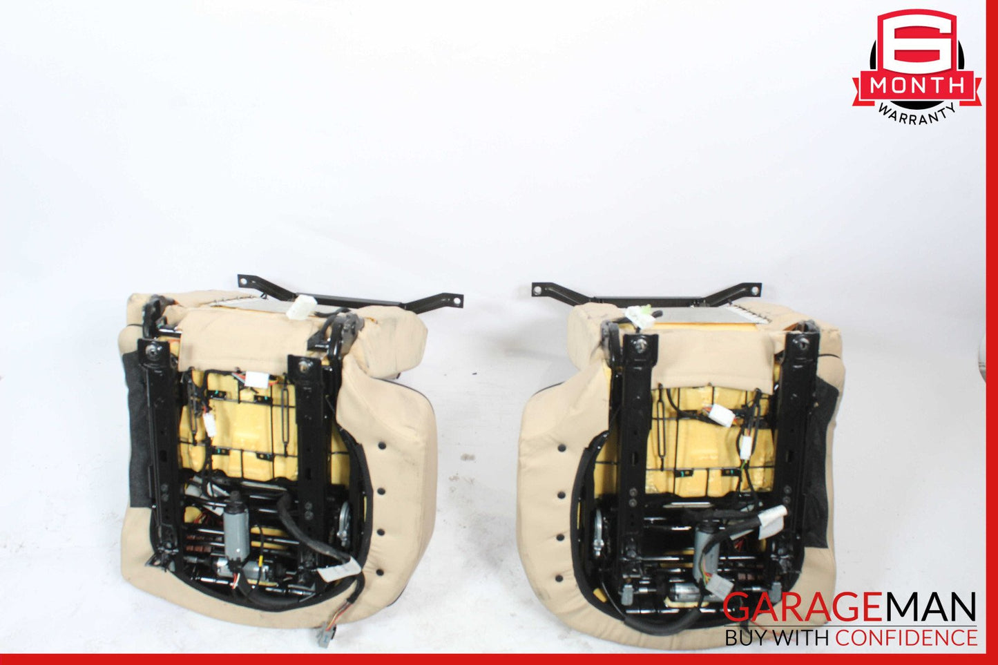 09-13 Maserati Quattroporte Rear Right & Left Complete Seat Cushion Assembly