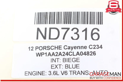 11-18 Porsche Cayenne 958 Generator Alternator 03H903023D OEM