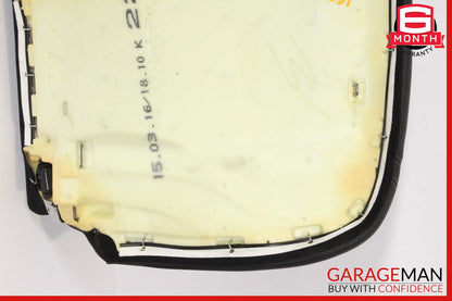 14-18 Mercedes W117 CLA250 Rear Lower Bottom Seat Cushion Cover Black OEM