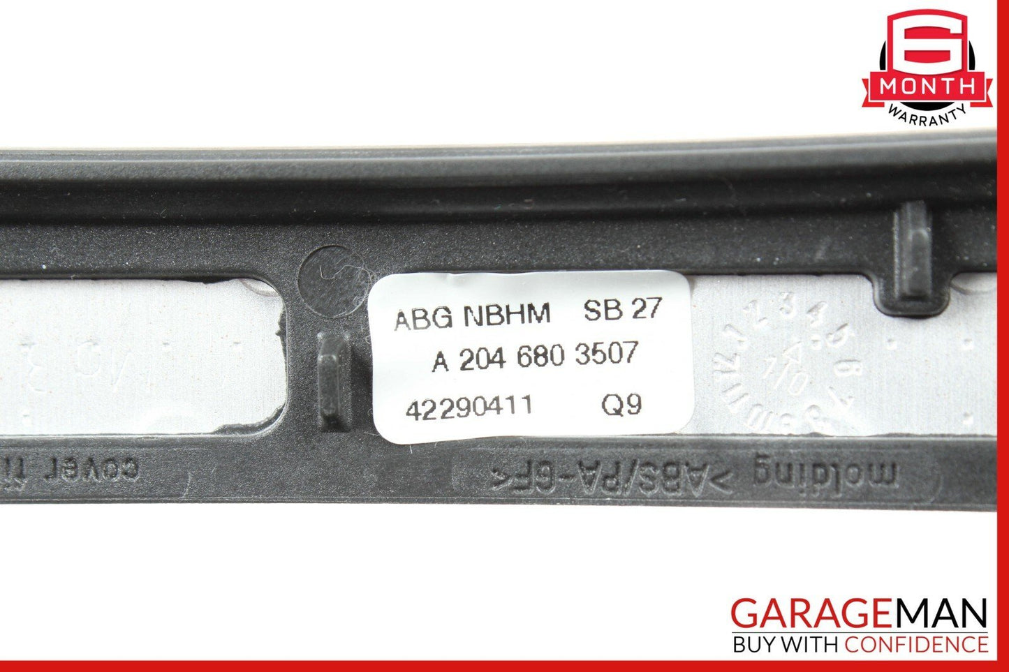 08-14 Mercedes W204 C300 AC A/C Climate Control Switch Trim Cover Bezel Wood
