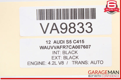 08-12 Audi S5 4.2L Secondary Air Injection Smog Pump 079959231B OEM