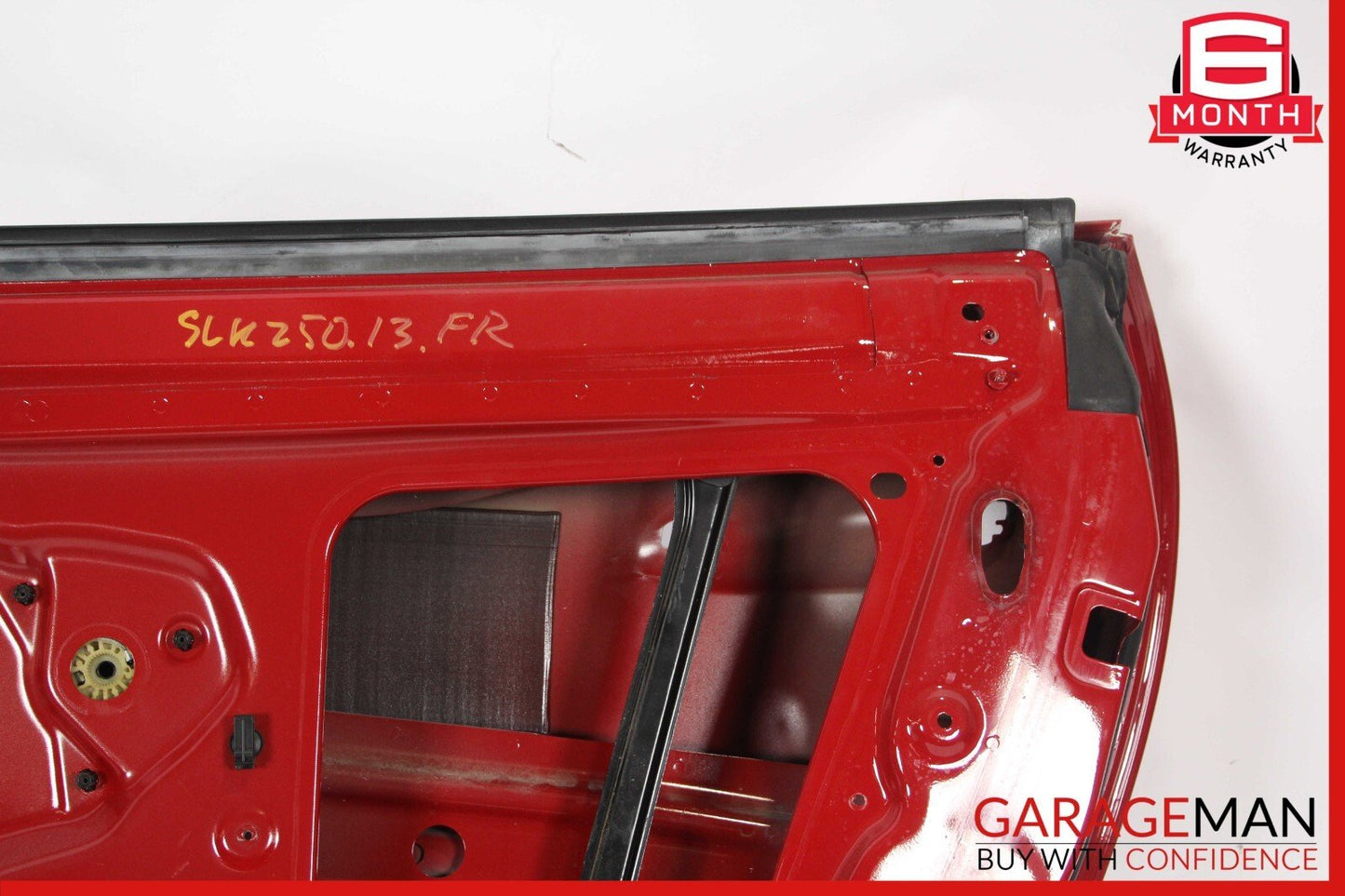 12-20 Mercedes R172 SLK250 SLK350 Front Right Side Exterior Door Shell Panel Red