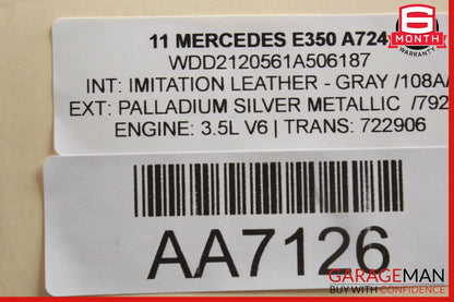 10-13 Mercedes W212 E400 E350 E550 Center Console Switch Trim Bezel Wood OEM