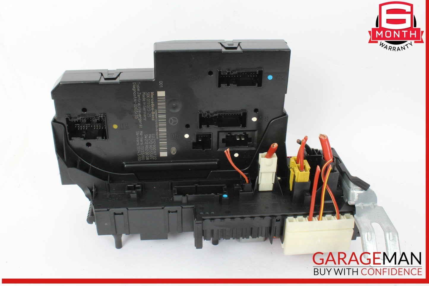 10-18 Mercedes W212 E350 E400 Rear SAM Fuse Box Relay Control 2129009722 OEM