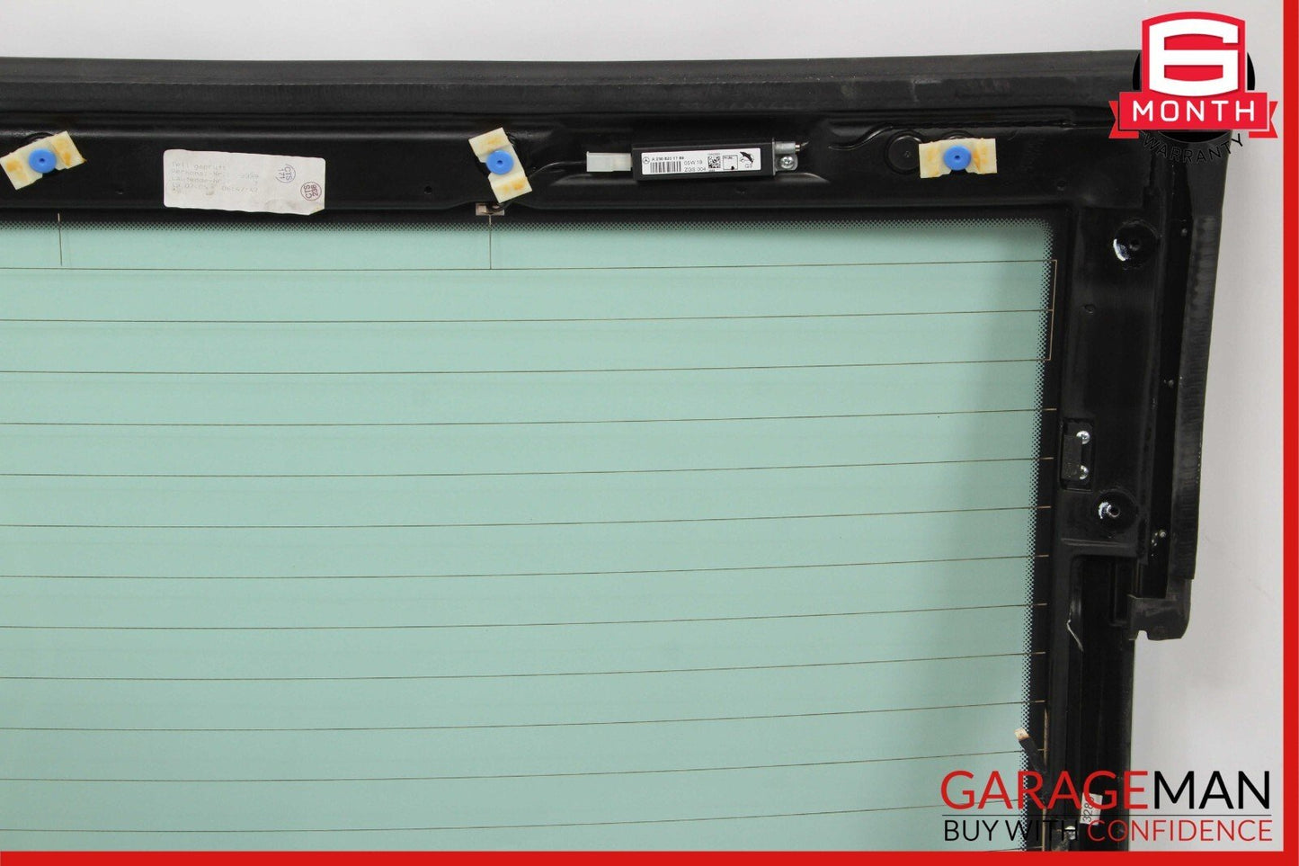 03-11 Mercedes R230 SL500 SL63 AMG Rear Windshield Back Window Auto Glass Clear