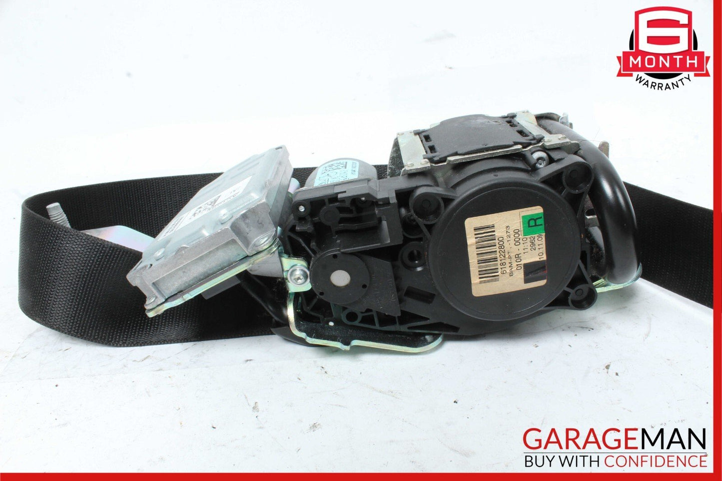 10-13 Mercedes W212 E350 E550 Front Right Seat Belt Seatbelt Retractor Black OEM