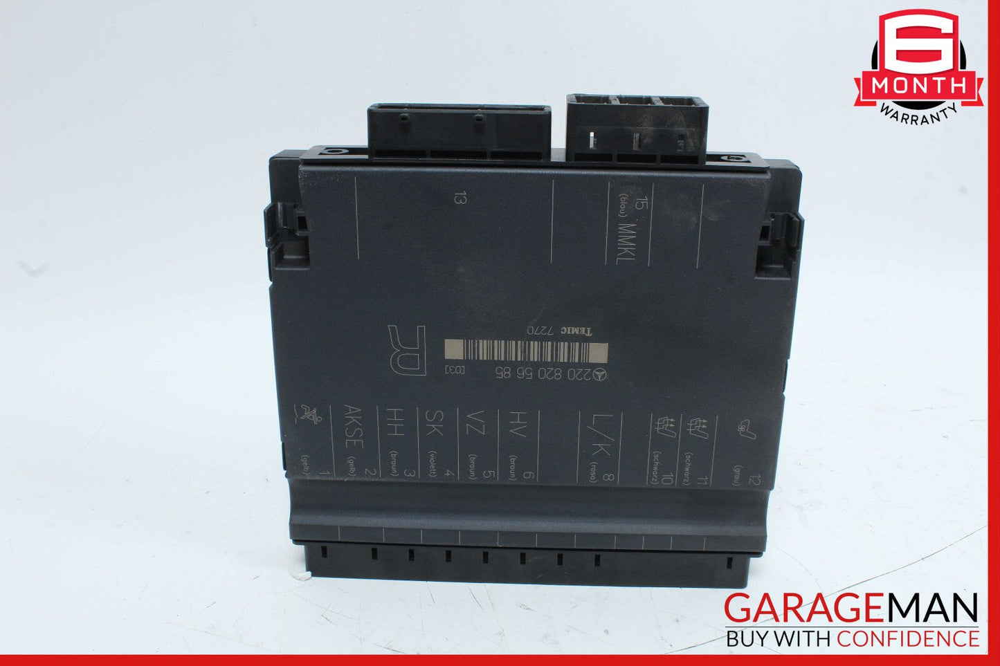 03-06 Mercedes W220 S500 Front Right Passenger Side Seat Control Module OEM