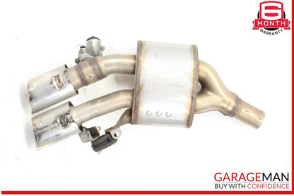 18-24 Audi S5 S4 3.0L Rear Right and Rear Left Side Exhaust Muffler Set OEM