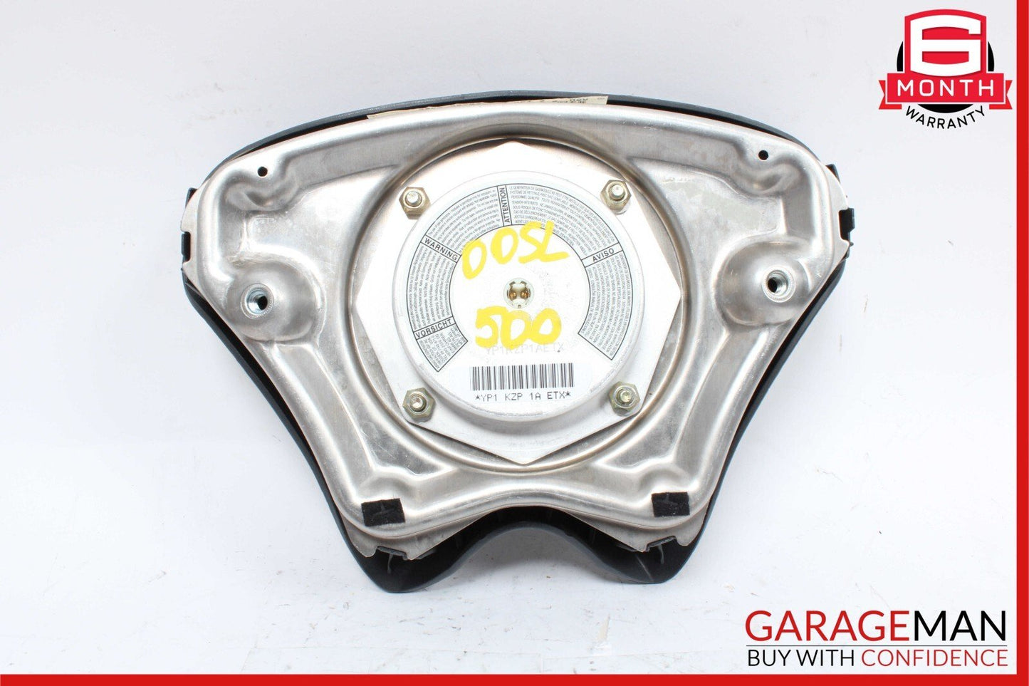 98-04 Mercedes R129 SL500 SLK230 Driver Steering Wheel Airbag Air Bag Gray OEM