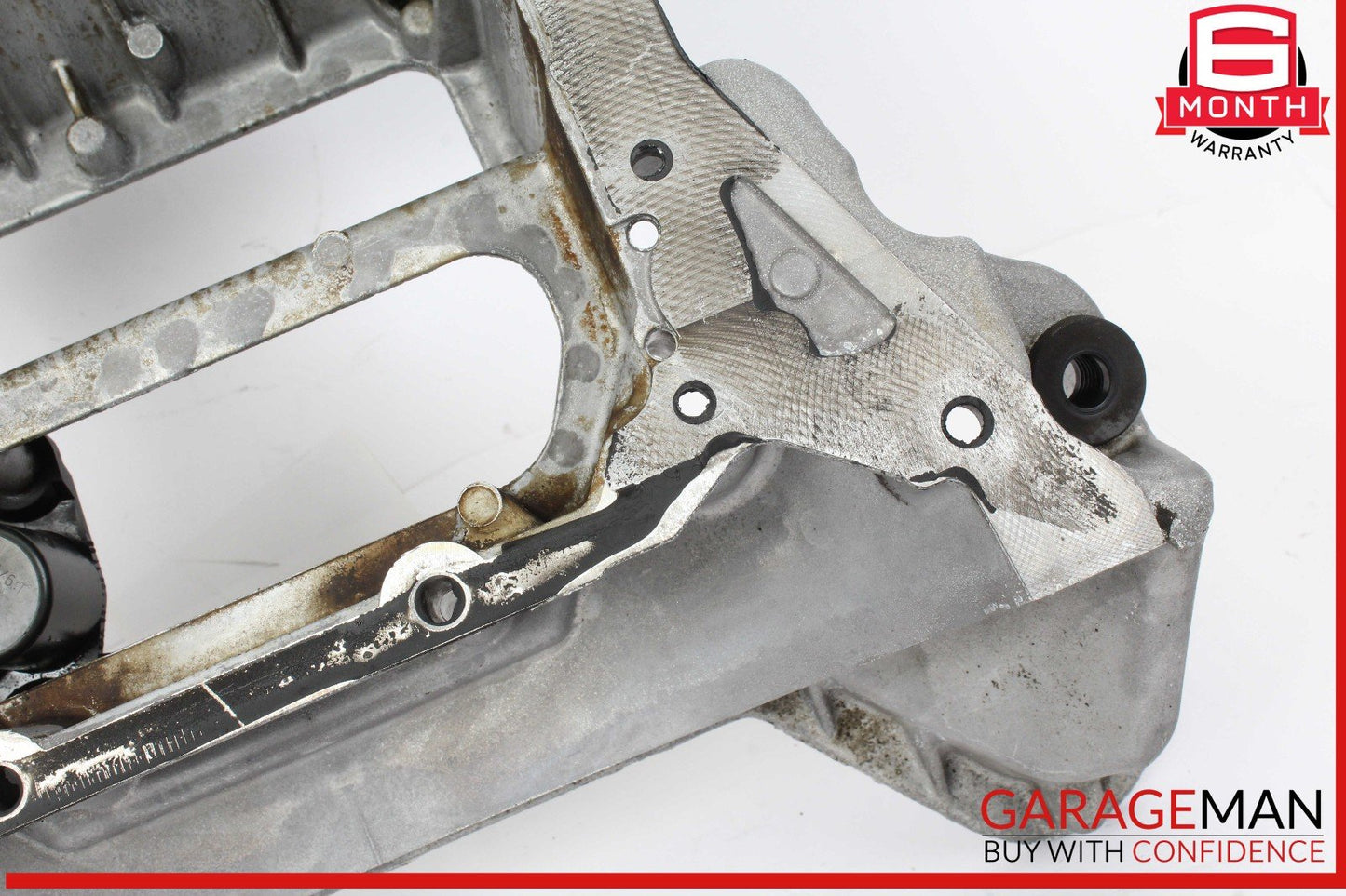 05-11 Mercedes W204 C300 Engine Upper Oil Sump Baffle Pan 2720142102 OEM