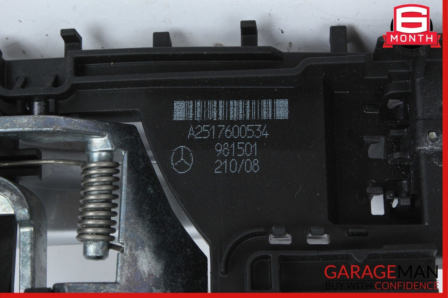 06-10 Mercedes W251 R350 Rear Left Side Exterior Door Handle 2517600634 OEM