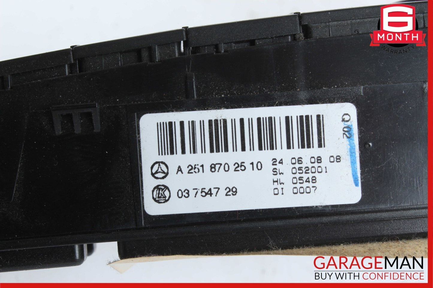 06-10 Mercedes W251 R350 R500 Center Dashboard Hazard ESP Control Switch OEM