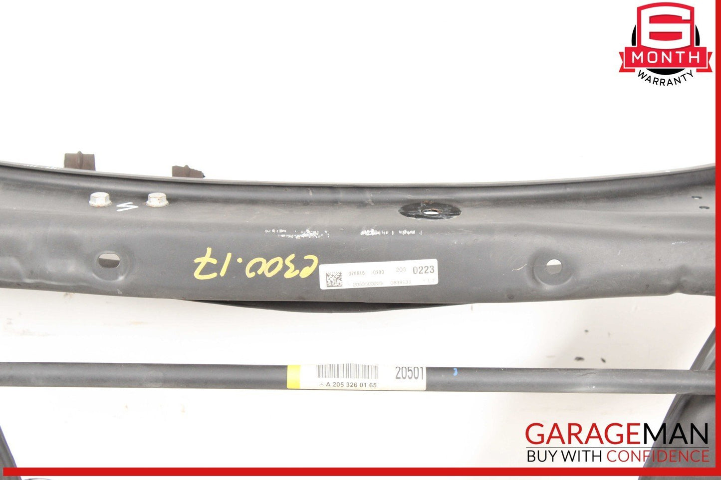 15-21 Mercedes W205 C300 4Matic Rear Sub Frame Crossmember Cross Member Cradle
