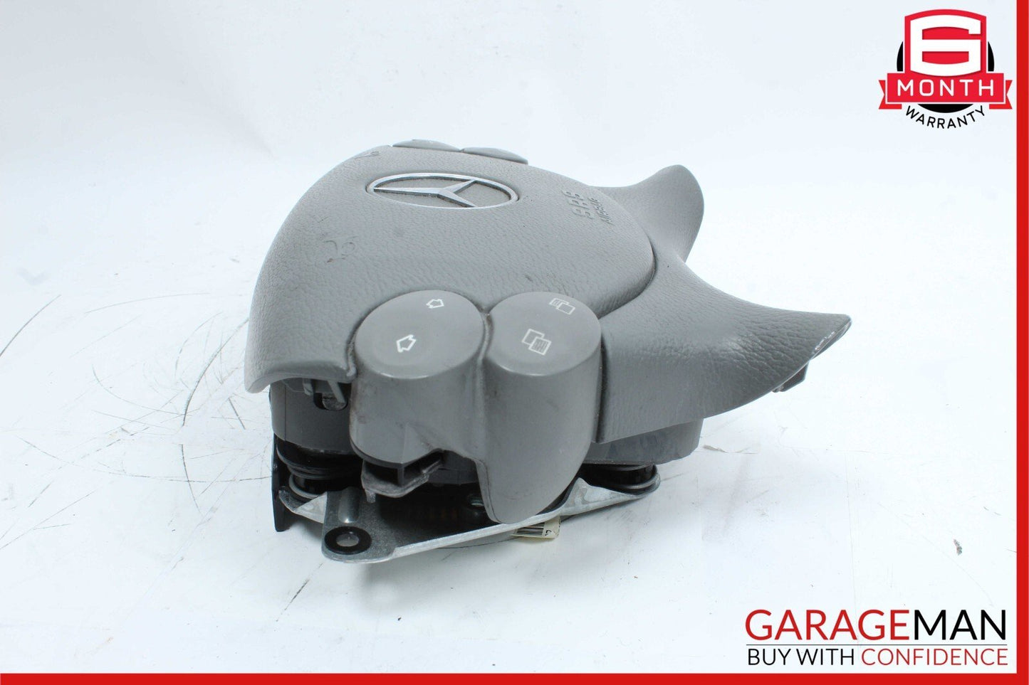 03-12 Mercedes W209 CLK500 E350 SL500 Steering Wheel Airbag Air Bag Grey