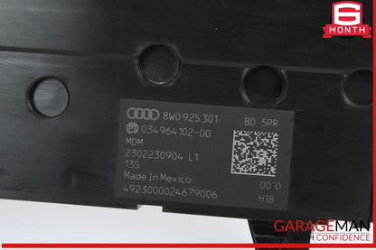 17-24 Audi Q5 S5 A4 S4 Traction Parking Control Multi Switch Panel 8W0925301 OEM