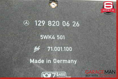 90-95 Mercedes R129 500SL 300SL SL500 Anti Theft Key Alarm Control Module Unit