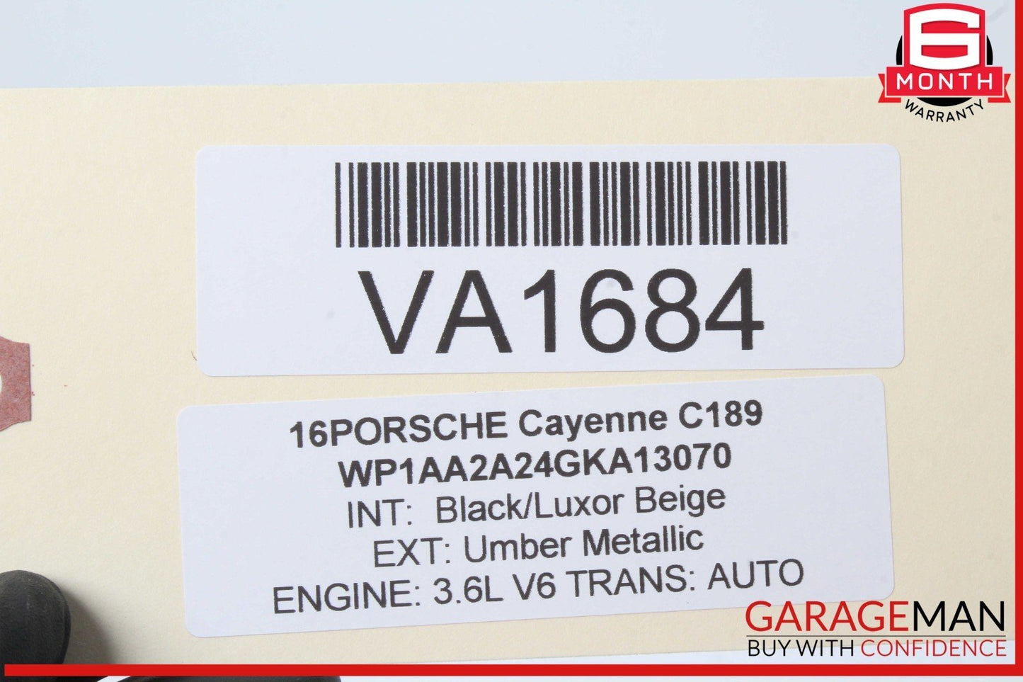 15-24 Porsche Cayenne 958 Front Left Driver Side Door Control Module 4H0959793AC