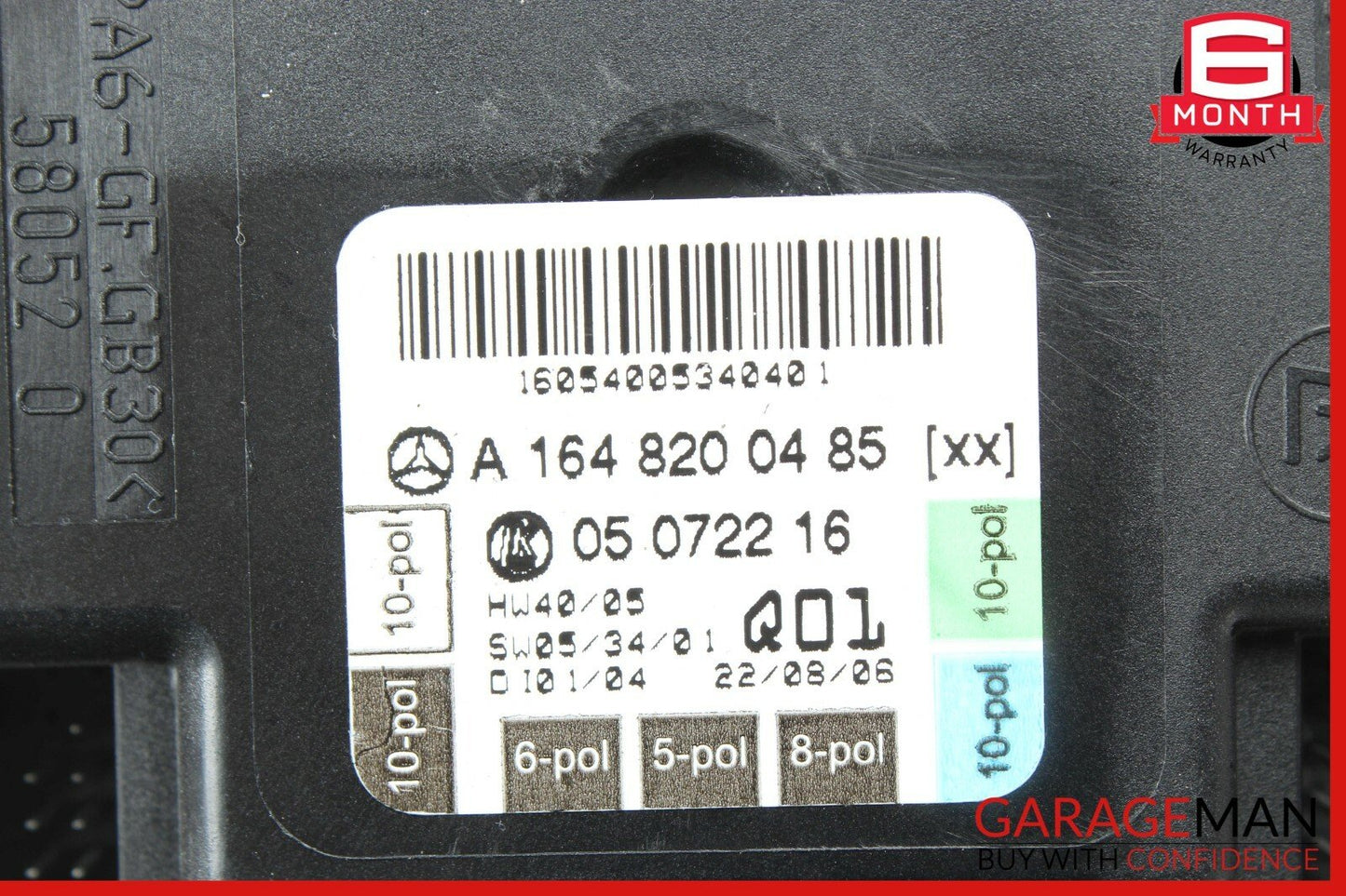 06-13 Mercedes R320 R350 ML350 GL450 Front Right Side Door Control Module Unit